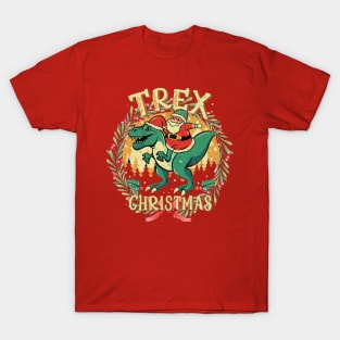 T-Rex Christmas T-Shirt